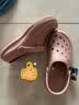 斯凯奇（Skechers）透气洞洞鞋女士夏季外穿包头泡泡鞋舒适厚底软底凉拖鞋 实拍图