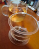 富光花茶杯 男女士茶水分离杯子 双层办公泡茶玻璃杯带把高硼硅水杯 实拍图