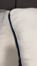 安睡宝（SOMERELLE）乳胶枕头深睡眠护颈枕 天然抗菌枕芯按摩释压颈椎枕头 中枕一对装 实拍图