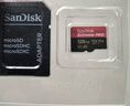 闪迪（SanDisk）128GB TF（MicroSD）内存卡A2 4K V30 U3 C10 至尊超极速移动存储卡 读速200MB/s 写速90MB/s 实拍图