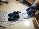 哈比熊（HOBIBEAR）童鞋春秋季中大童透气跑步鞋男童篮球鞋运动鞋JD80S79 蓝白31码 实拍图