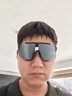 捷安特Breeze和风全框正镀膜带近视内挂户外运动自行车骑行眼镜 全框黑/银 正镀膜 带近视内挂 实拍图