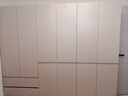 梓枔【包安装】实木衣柜 可定制卧室衣柜轻奢奶油风储物衣橱新款收纳 【六门】2.4*2米衣柜 实拍图