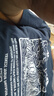 JEANSWEST CLUB真维斯集团短袖T恤男 夏季透气纯棉汗衫韩潮宽松上衣半袖 藏青  实拍图