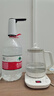 荣事达桶装水抽水器电动饮水机上水器纯净水桶取水器自动压水器吸水器 经典白【折叠防菌+出水快】通用 实拍图