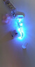 LED彩灯闪灯礼物盒迷你铜线满天星星小灯串花束装饰布置生日氛围 蓝色灯串【2米】-1个 实拍图