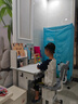 晶霄儿童学习桌椅套装作业课桌子小孩书桌写字桌学校小学生家用可升降 【智学款】双柱课桌+椅 深灰色 实拍图