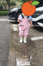 蓝鸥盾儿童赶海服女雨鞋雨靴连体涉水裤玩水服户外防水涉水服YX1055 24 实拍图