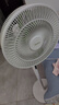 美的（Midea）【幸运草安睡风扇1S】一级能效直流变频声控电风扇家用遥控卧室静音落地扇台式桌面抗菌大风力电扇 实拍图