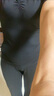 REBE LONA新款舞蹈服女中国舞成人练功服莫代尔黑色形体服艺考现代舞服 002黑色(短袖)+喇叭裤 XL 实拍图