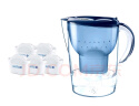 碧然德（BRITA）过滤净水器 家用滤水壶 净水壶 海洋系列 3.5L（蓝）+专家版滤芯5枚 环保加固包装 实拍图