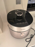 美的（Midea）低脂浓香电压力锅5L低音自动排气2200W猛火IH智能预约112KPa可调高压锅4-6人0涂层电饭煲S5892NF 实拍图