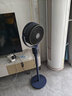 美的（Midea）【变频轻音】空气循环扇家用遥控电风扇四季净化扇轻音落地扇99%抑菌桌面小风扇大风力风扇GDG24ZR 实拍图