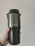 TKK车载保温杯男士外出便携茶水分离不锈钢水杯陶瓷内胆冰霸杯保冷杯 实拍图