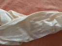 全棉时代女士内裤女无痕中腰三角裤超薄抗菌3条装 微蓝+奶白+蓝165 实拍图