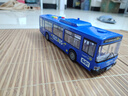 卡威汽车模型加大号儿童车模公交车巴士玩具车 公交巴士蓝 实拍图