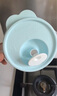 特百惠（Tupperware）宝宝儿童辅食碗可微波碗婴儿分装储存辅食工具保鲜盒460ml 马卡蓝 实拍图