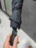 天堂 全自动雨伞三折 10骨加固一键开收易甩干简约晴雨伞 乌木黑 实拍图