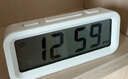 无印良品（MUJI）数字钟 中 白色 125*80*36mm 桌面时钟家用电子时钟 实拍图