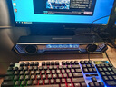 漫步者花再Halo PixelBar字幕歌词音响电脑桌面音箱 自定义屏幕长条有线音箱蓝牙6.0RGB灯效 破界黑 实拍图