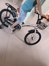 【京东物流】儿童自行车2-11岁男女孩脚踏车宝宝自行车带辅助轮 清新蓝+后座+闪光辅轮 16寸（发货已安装好85%) 实拍图