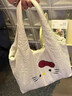 优歆HelloKitty女包帆布包包大容量托特包通勤包单肩包帆布袋高颜值 【KT单肩包】 长33宽32cm 实拍图