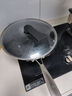 炊大皇 炒锅 304不锈钢炒菜锅煎锅 平底不粘炒锅32cm 可立可视盖不挑灶 实拍图