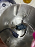 摩飞电器（Morphyrichards） 绞肉机家用不锈钢绞馅机多功能捣蒜电动婴儿辅食机料理机套娃式搅拌机 MR9401A轻奢蓝标配【三碗】 1.5L 实拍图