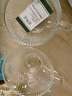 【采销推荐】复古浮雕太阳花杯玻璃早餐家用牛奶杯大容量燕麦水杯 透明色 230ml 【单只装】 实拍图
