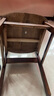 远舰全实木椅子 餐椅 纯实木靠背椅家用书桌餐桌椅蝴蝶椅原木简约凳子 胡桃木色+实木座板 纯实木 2把（整装发货免安装） 实拍图