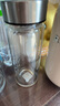希诺双层玻璃杯男家用商务办公泡茶杯子过滤车载水杯XN-9301 265mL 实拍图