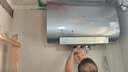 美的（Midea）TECH亲肤活水玲珑超薄80升双胆扁桶电热水器3300W速热水电分离一级能效UDpro国家补贴以旧换新 实拍图