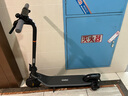 Ninebot九号电动滑板车E2栀子白  九号电动车高弹大轮胎成人学生便携智能可折叠电动车 滑板车E2黑色 实拍图