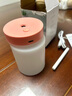 加湿器家用空气加湿器净化器空调房加湿器usb便携式办公学生宿舍补水孕妇婴儿卧室生日礼物女 【升级款】樱花粉-氛围暖灯 实拍图
