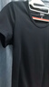森马（Semir）短袖t恤女短款合体显瘦正肩内搭26夏凉感修身打底衫109326100001 实拍图