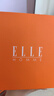 ELLE HOMME法国品牌男士皮带男真皮针扣式头层牛皮腰带生日礼物送男友老公 911052/头层牛皮【橙色礼盒】 115cm -130cm默认发出（可修剪） 实拍图