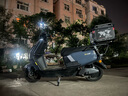 星骑侠裂行pcx160摩托车尾箱uy125uu铝合金尾箱巧格i电动车小牛n1后备箱 55L黑版花+内衬+车贴+不锈钢底座 实拍图