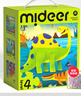 弥鹿（MiDeer）进阶拼图幼儿早教纸质大块拼图4阶-恐龙认知(收纳袋款)家居装饰 实拍图