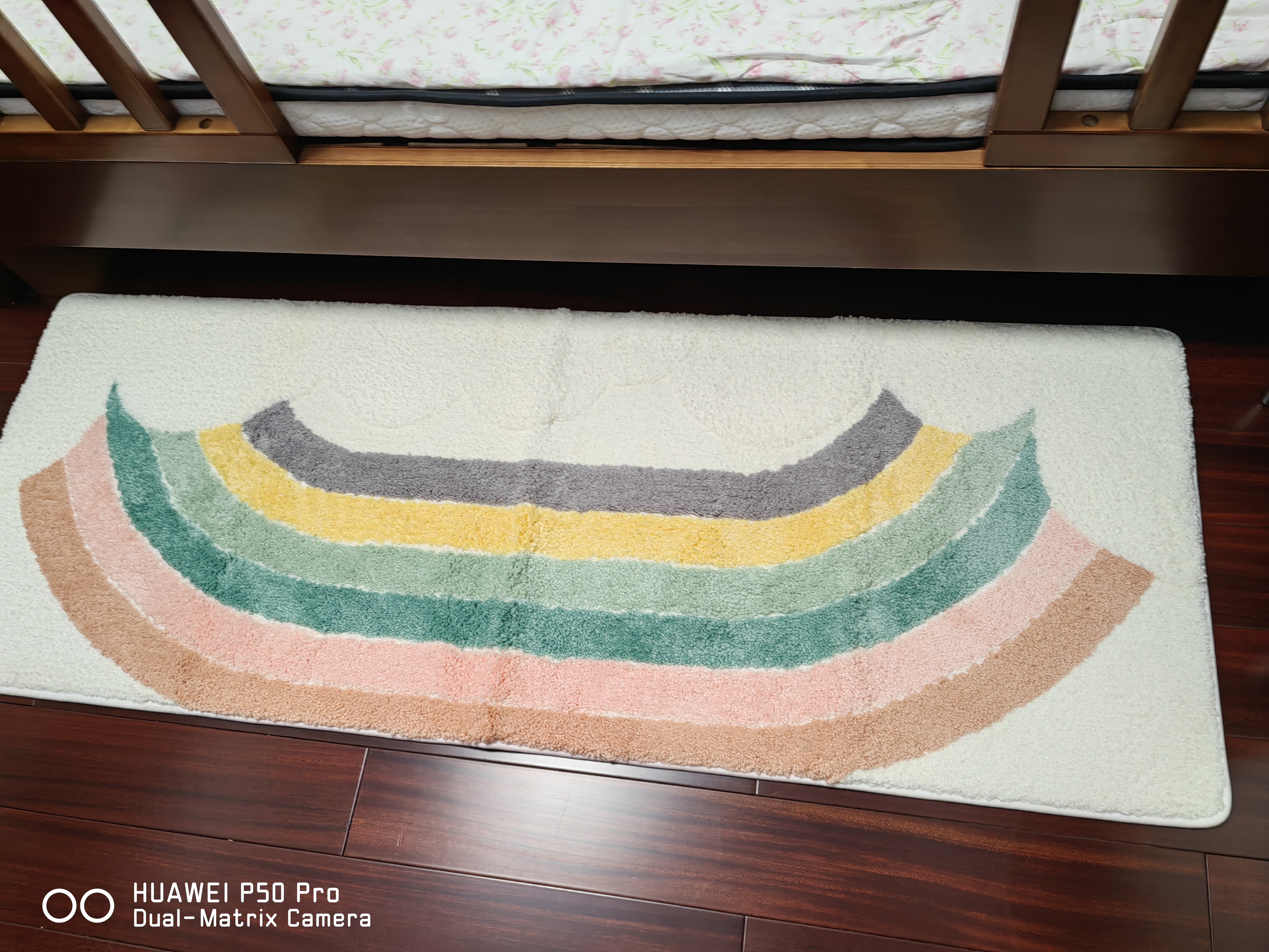 大江卧室床边地毯主卧房间高级感床尾毯长条床前地毯60x160cm 实拍图