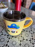 乐扣乐扣（LOCK&LOCK）儿童餐具进口不锈钢小学生牛奶杯卡通杯子带手柄水杯250ml 实拍图