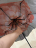 蕉下（beneunder）防紫外线遮阳伞三折双层黑胶晴雨伞防晒伞BM664花椿 实拍图