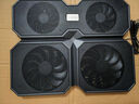 九州风神（DEEPCOOL）X6 笔记本散热器 （电脑配件/笔记本支架/散热架/散热垫/适用于15.6英寸/风冷） 实拍图