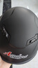Andes HELMET3c认证电动摩托车头盔男四季女士夏季头盔安全帽四季通用夏天半盔 哑黑黑茶短【升级3C款】 均码 实拍图