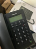 摩托罗拉（Motorola）电话机座机 蓝色背光 显示清晰 免提免打扰 桌墙两用 家用办公 有绳固定电话机 CT220黑色 实拍图