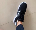 阿迪达斯 （adidas）男鞋夏季LITERACER3.0轻便透气时尚舒适低帮跑步鞋 黑色 42 实拍图