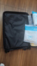 箱君行旅行李箱大容量拉杆箱高颜值旅行箱可骑可坐万向轮轻便密码箱皮箱子 经典防刮【钢琴黑】 拉链 20英寸 【可直接登飞机皮箱】 实拍图