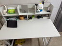 汤能优品电脑桌台式家用电竞游戏桌简约卧室书桌办公学习桌学生写字小桌子 暖白100*60-单桌【三代大容量】# 实拍图