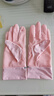 雪伦姿 防晒手套女冰丝防紫外线夏季遮阳薄款户外驾车网眼触屏露指手套 A印字款-樱花粉 实拍图