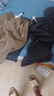 真维斯（Jeanswest）休闲裤男春秋季新款宽松直筒男裤阔腿潮牌秋季纯棉工装裤子男款 2301灰色+2301卡其色 XL （推荐140-160斤） 实拍图