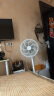 美的（Midea）【品质推荐】七叶轻音柔风电风扇/家用省电落地扇/台式电扇/广角摇头节能宿舍小型风扇 SAE35CA 实拍图